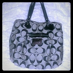 Poppy collection-Coach tote bag